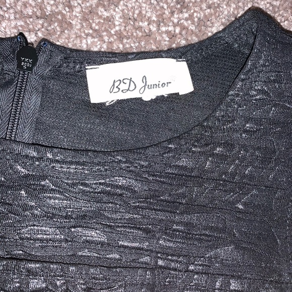 Black bodycon mini dress size medium - Picture 3 of 3